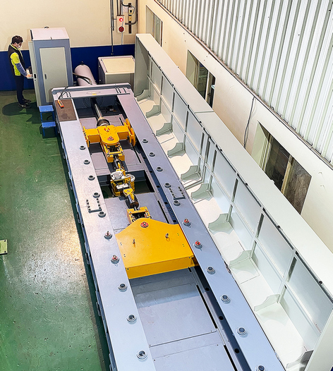 150 ton Horizontal tensile testing machine 2